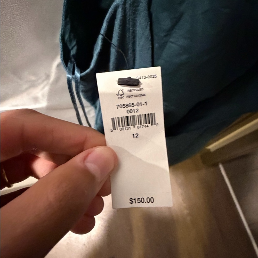Banana Republic Green Halter Dress NWT - Picture 5 of 7